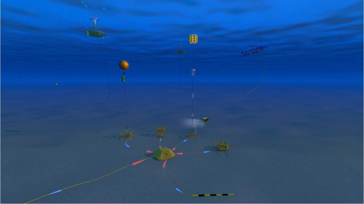 同济大学 海底科学观测网组网观测虚拟仿真实验