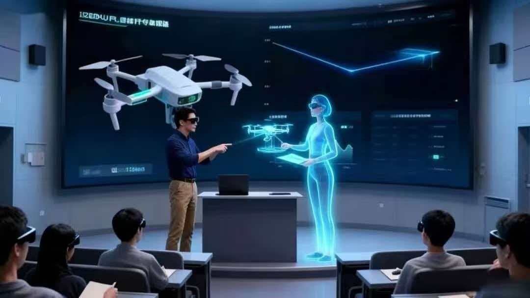 “AI+虚仿”实训：破解三高三难，培育新时代无人机救援尖兵