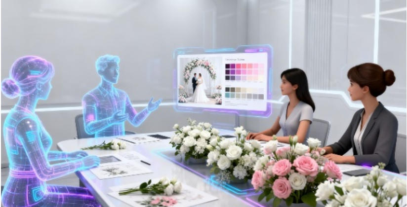 花艺作品制作实训系统