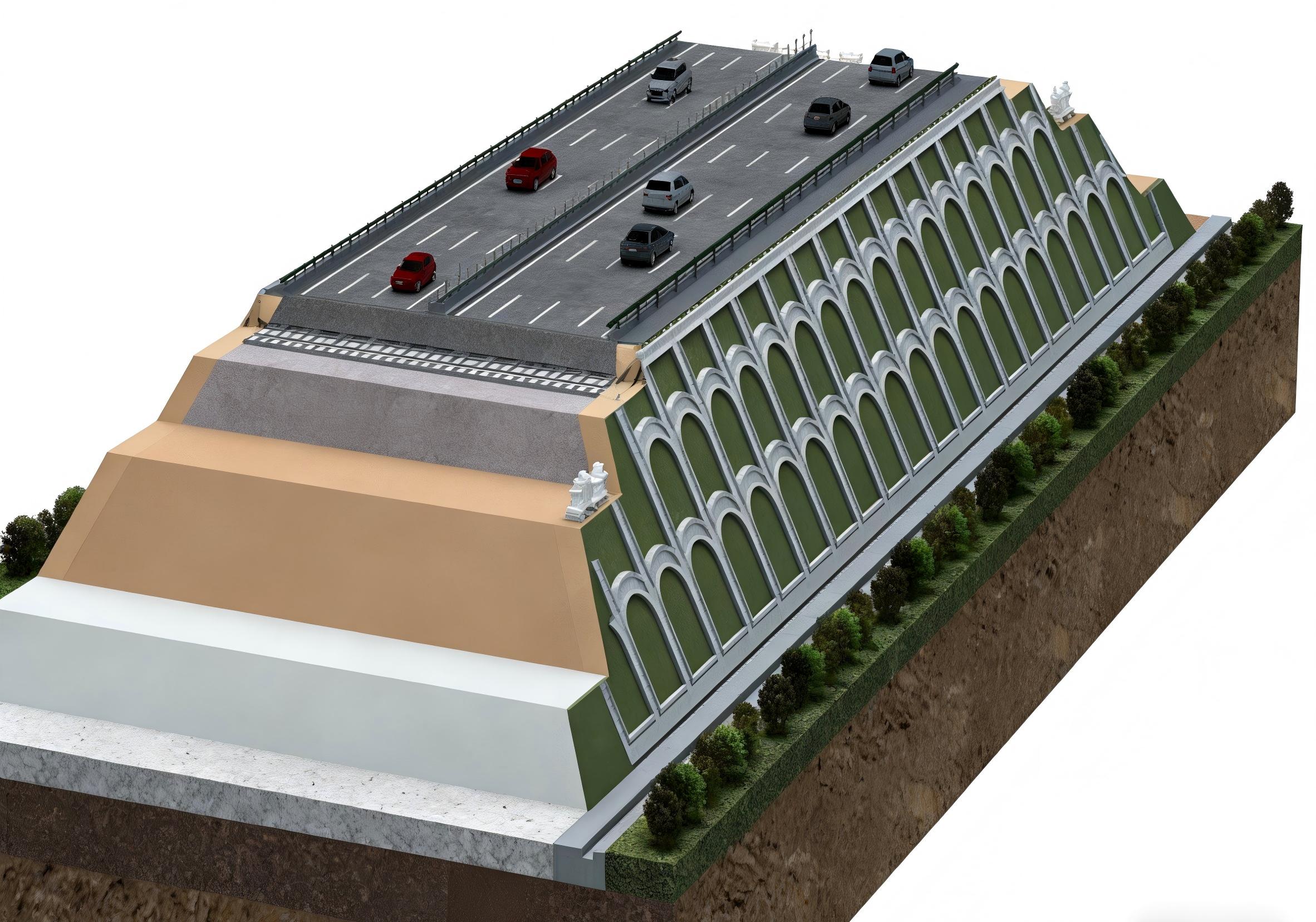 道路工程体验认知实训平台