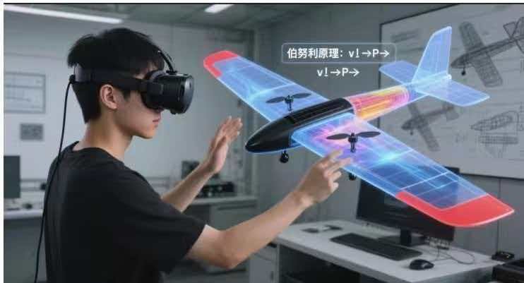 无人机基础认知“AI+虚仿”创新实训室：赋能教师因材施教