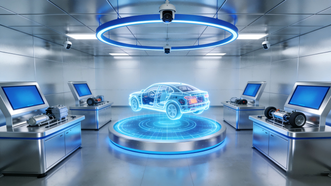 新能源汽车虚拟仿真实训室