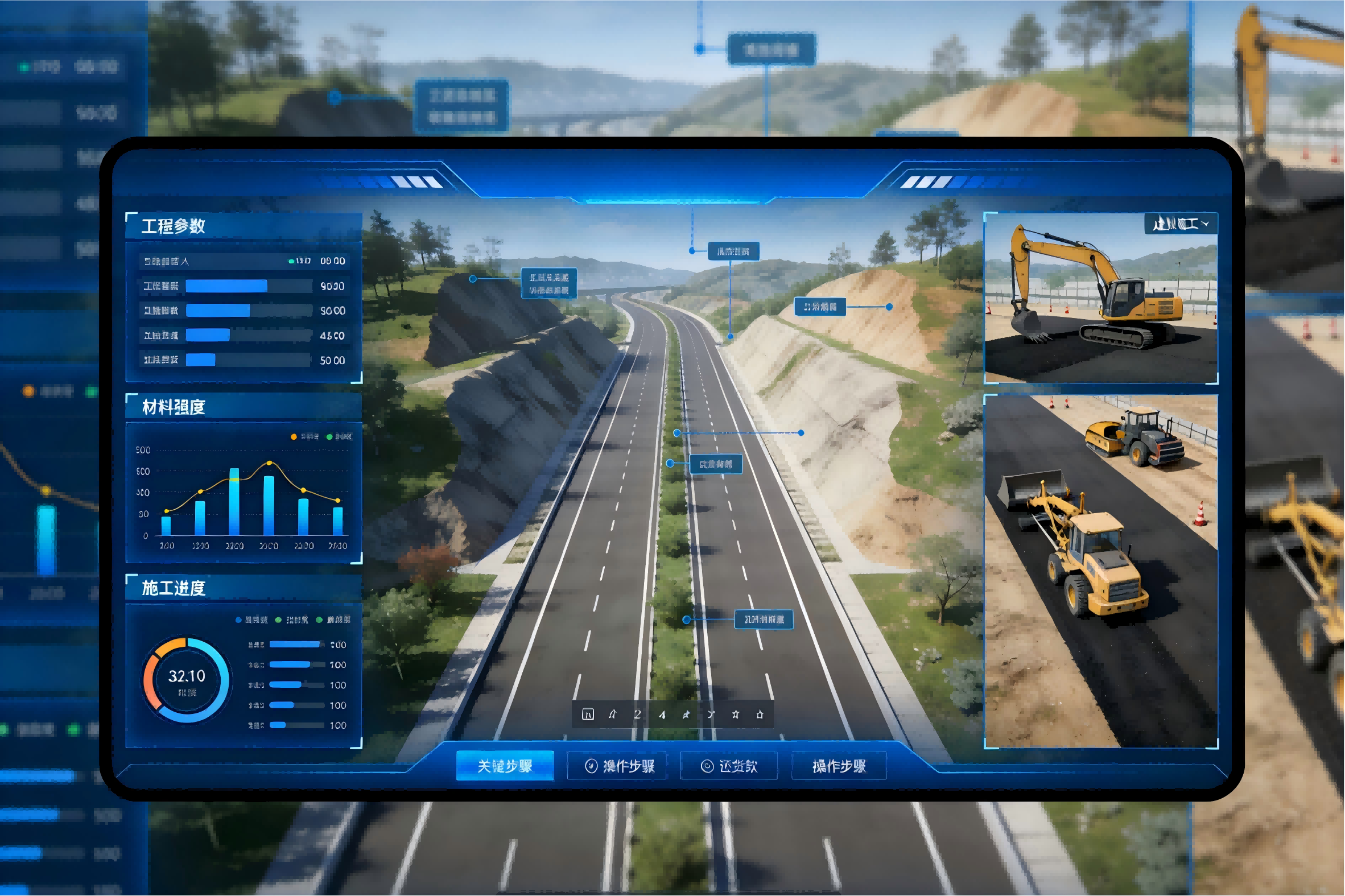 道路工程全周期专业技能实训平台