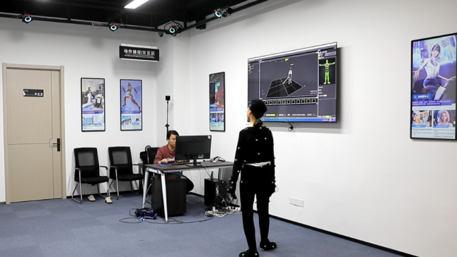 光学动捕数字人创意开发系统