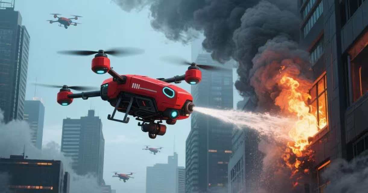 培养复合型应急救援人才，无人机火灾救援“AI+虚仿”虚实融合创新实训室