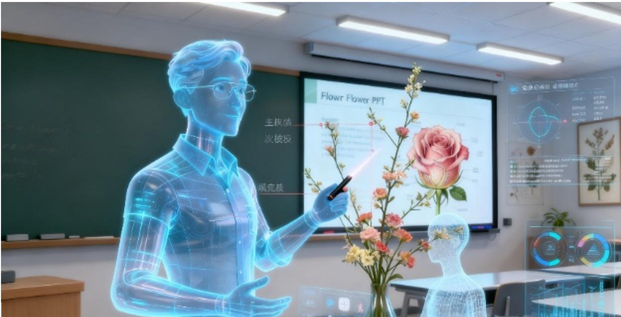 花艺环境设计基础课程实训系统