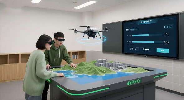 无人机飞行原理认知体验系统