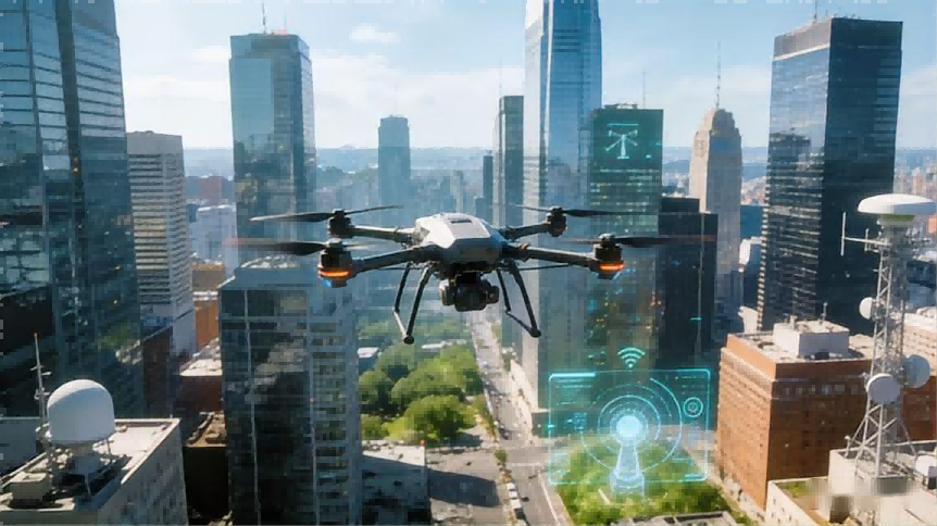 无人机城市管理“AI+虚仿”实训室