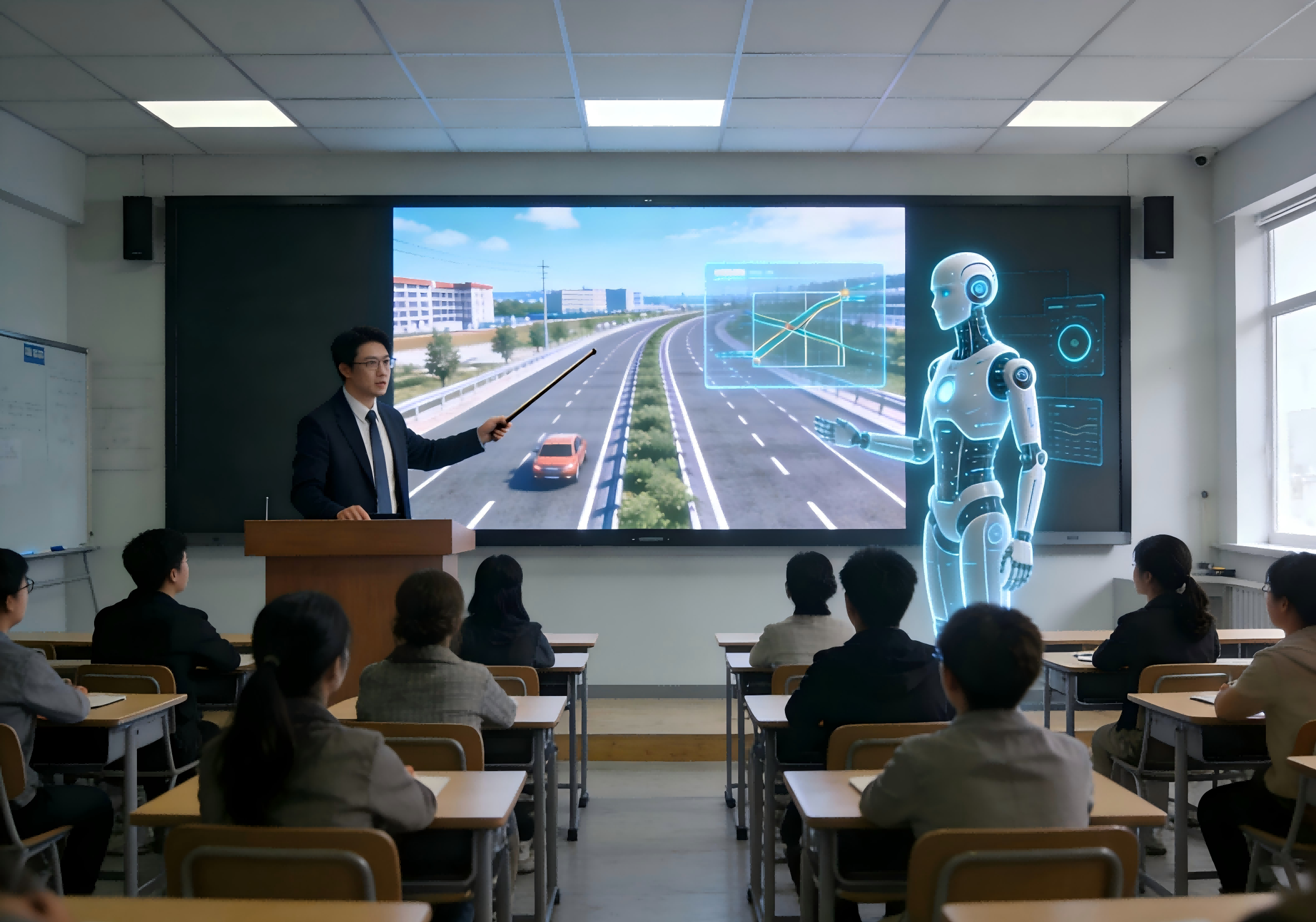 道路工程AI互动教学平台