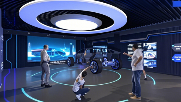 新能源汽车展示系统