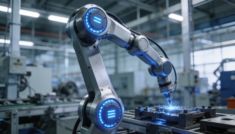 工业机器人‘AI+虚仿’实训室