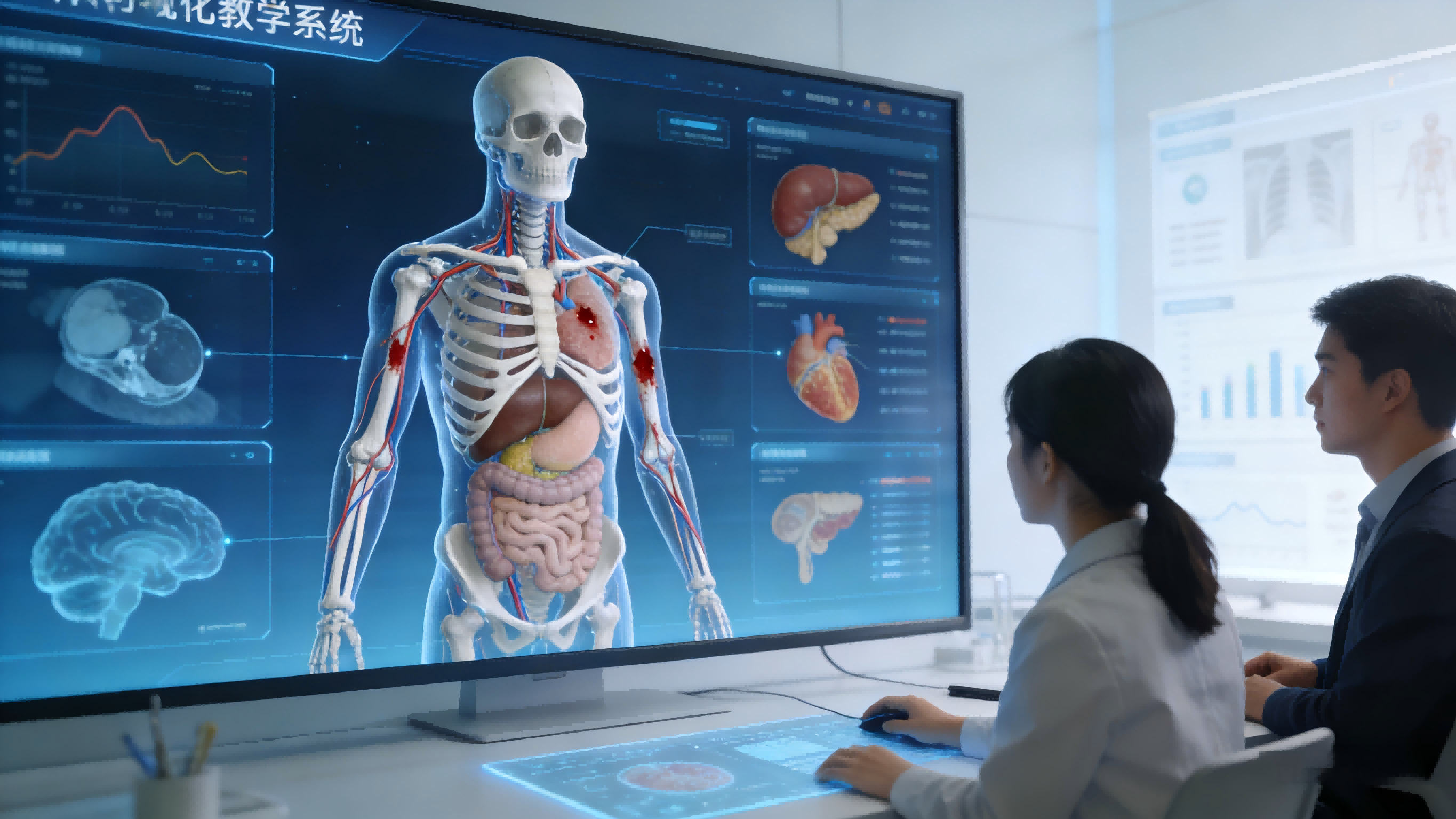 人体结构可视化教学系统