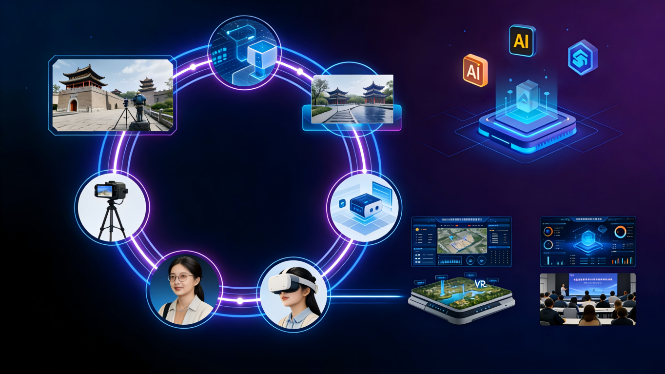 全链条技术赋能，虚实深度融合