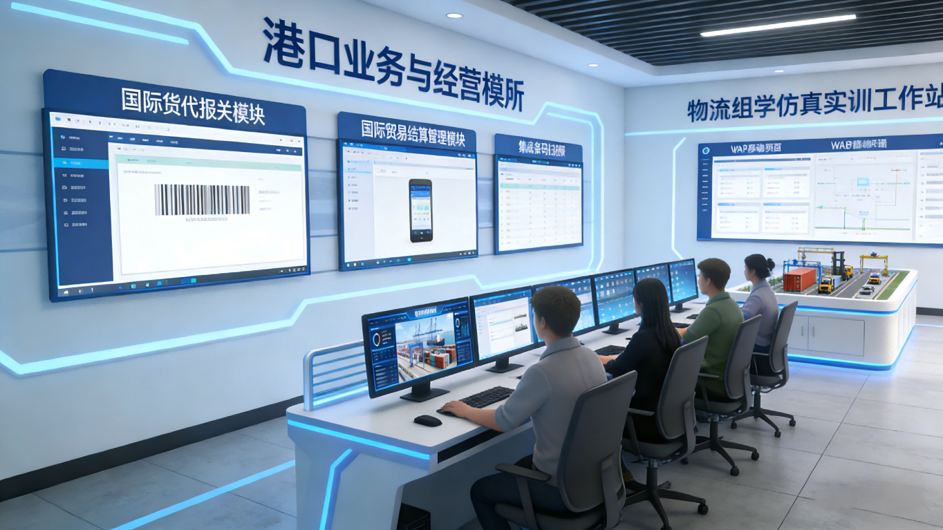 智慧港口业务仿真训练平台