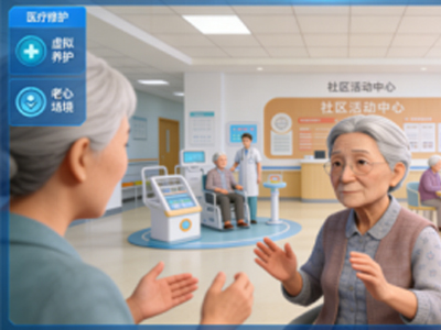 老年心理照护虚拟仿真实训系统