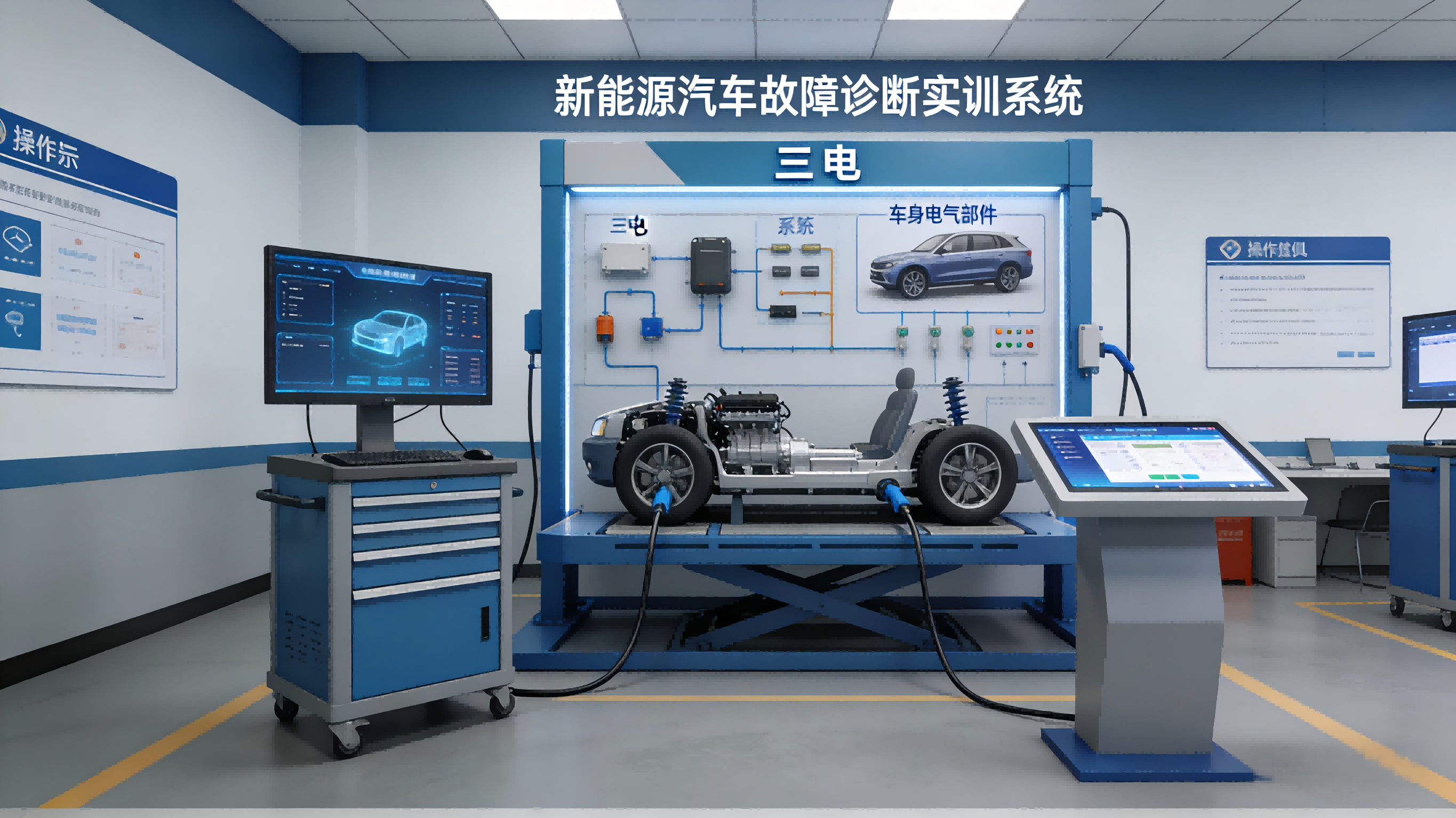 新能源汽车故障诊断实训系统