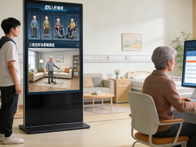 构建高拟真虚拟老年人与多场景，破解实训对象与情景匮乏难题