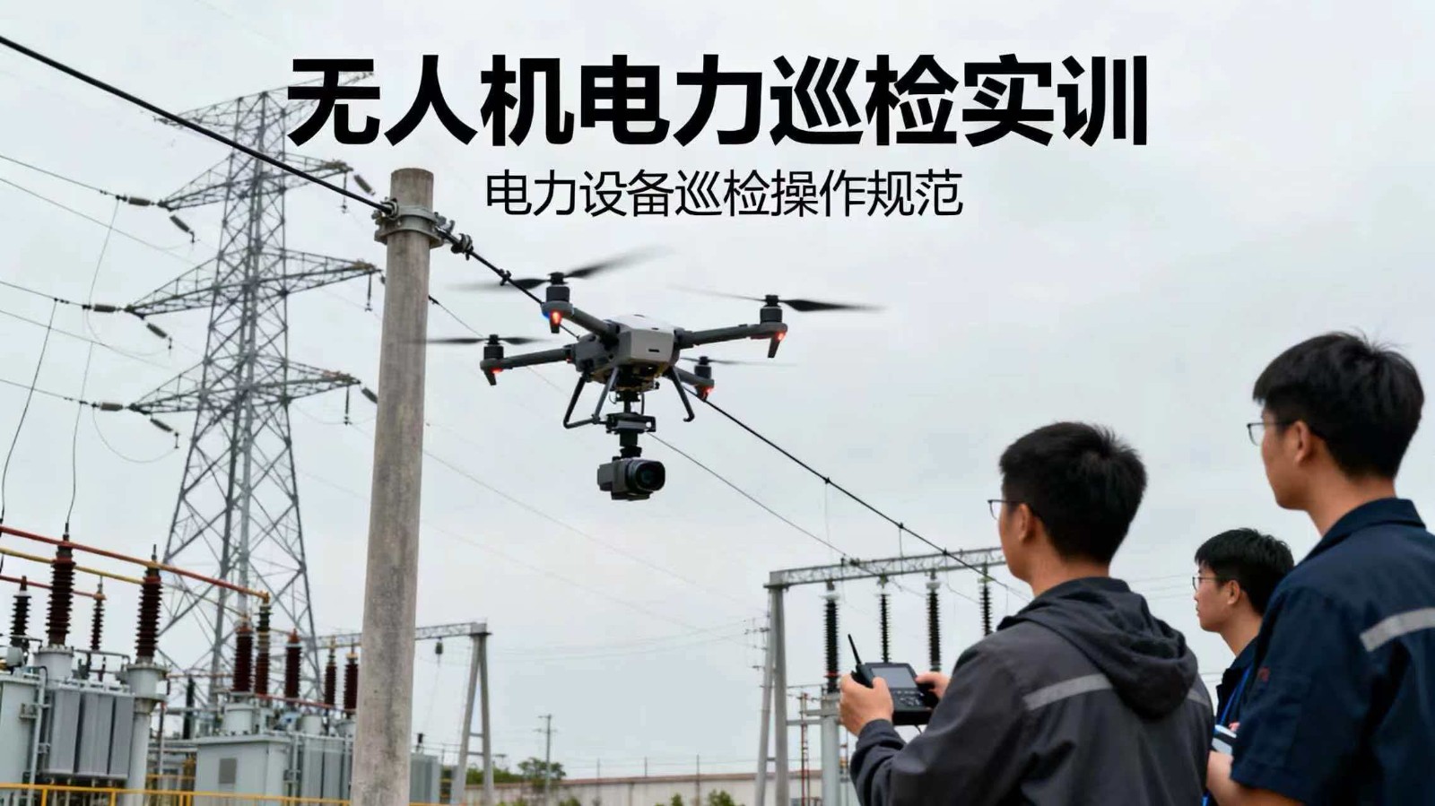 以“虚”强“实”：无人机电力巡检实训室以智慧职教实训强化产教融合