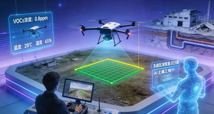 天空地一体，透视污染