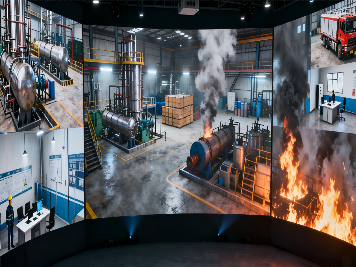 CAVE 全域沉浸安全教育空间体验区