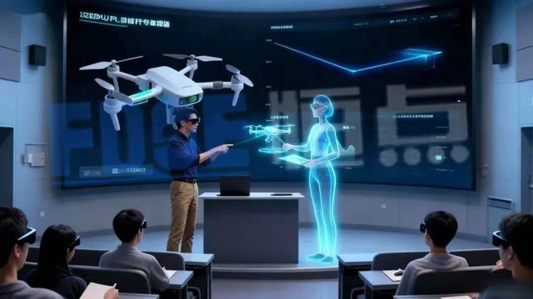 无人机城市管理“AI+虚仿”创新实训室，开辟城市管理产教融合智慧职教新路径