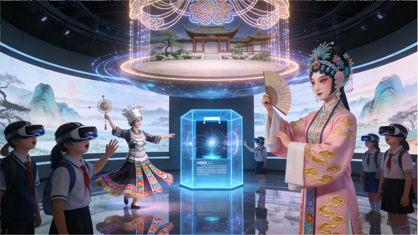 数字非遗元宇宙展厅