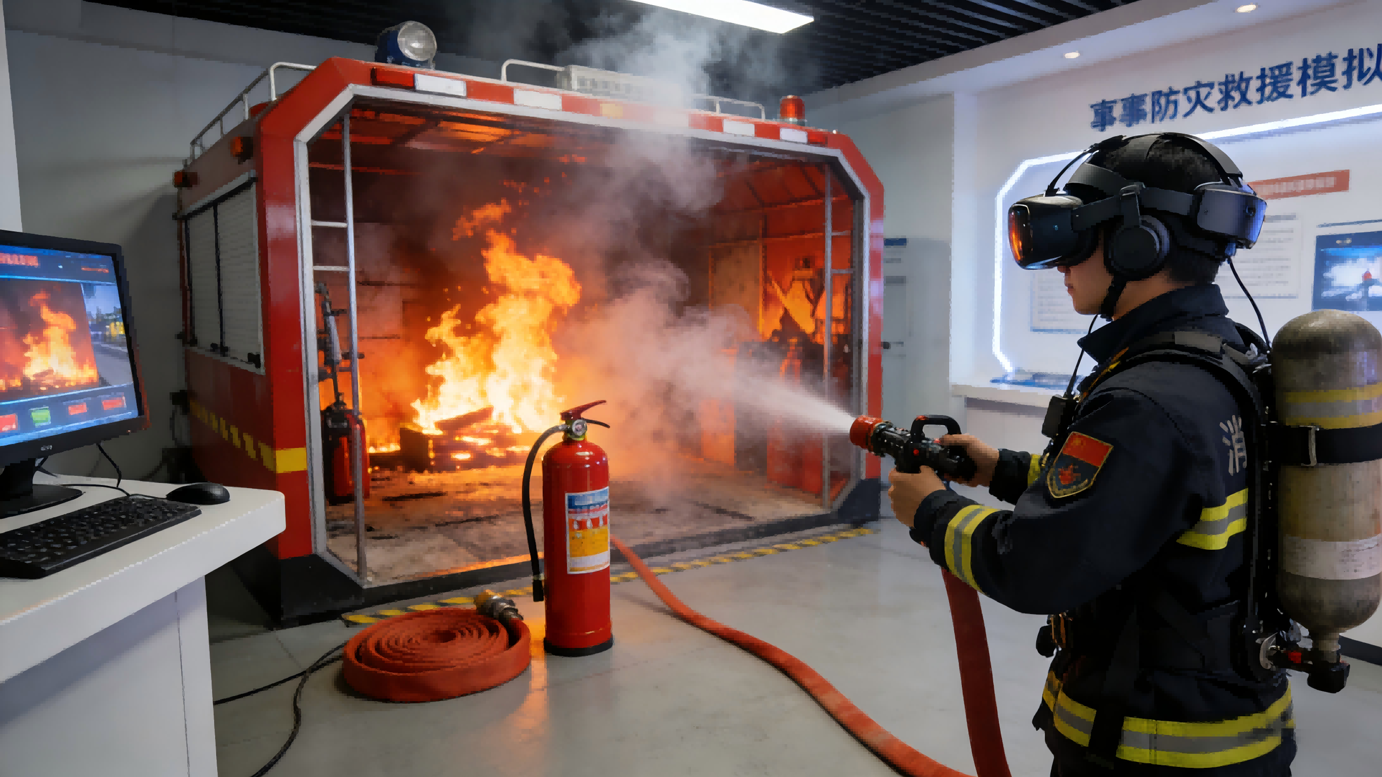 典型事故灾害救援模拟平台
