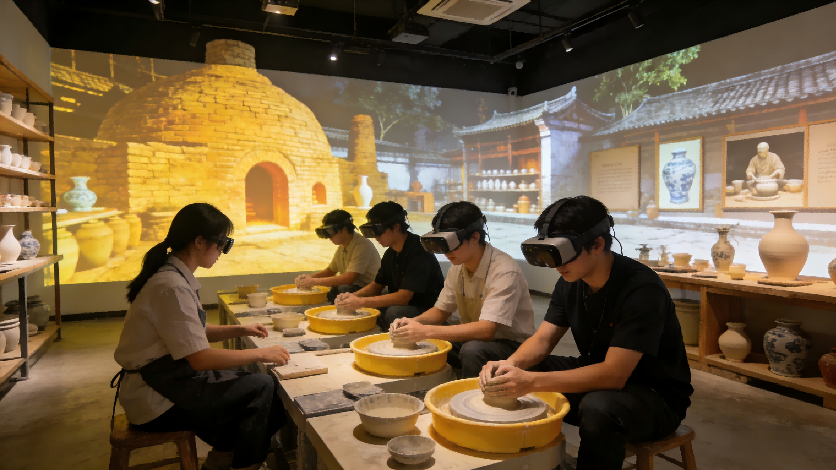 沉浸式文化体验与传播空间