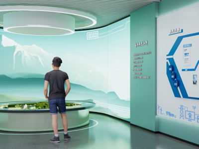 疾控科普实训导览区