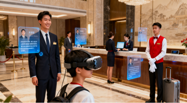 前厅数字化服务认知体验系统