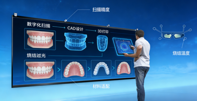 智慧口腔医学技术基础认知与原理探索系统