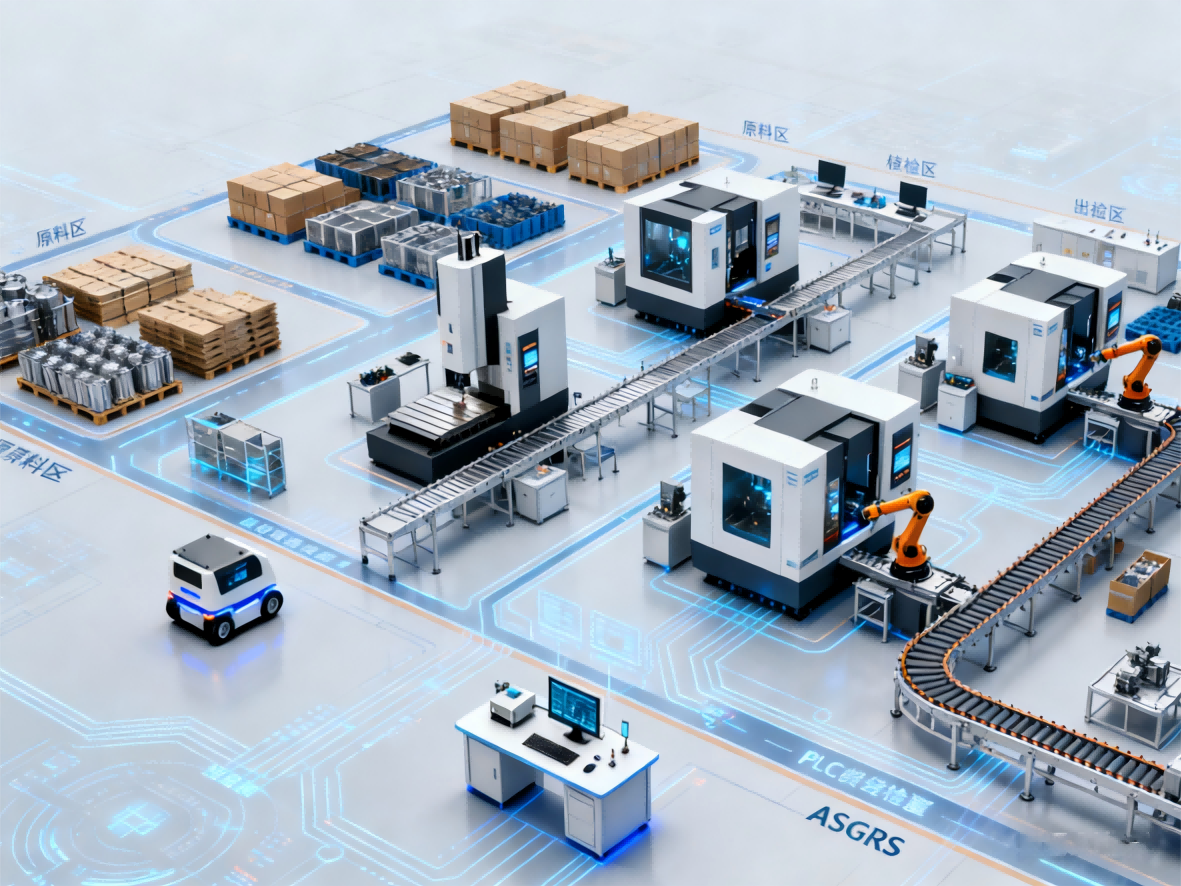 智能制造生产线认知与搭建实训系统