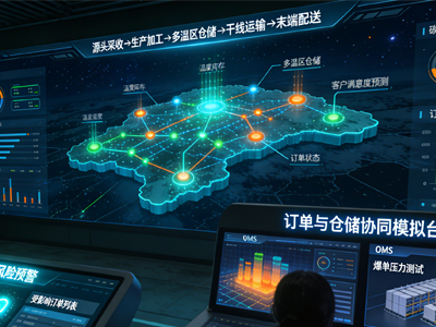 冷链信息技术与管理系统虚拟仿真实训系统