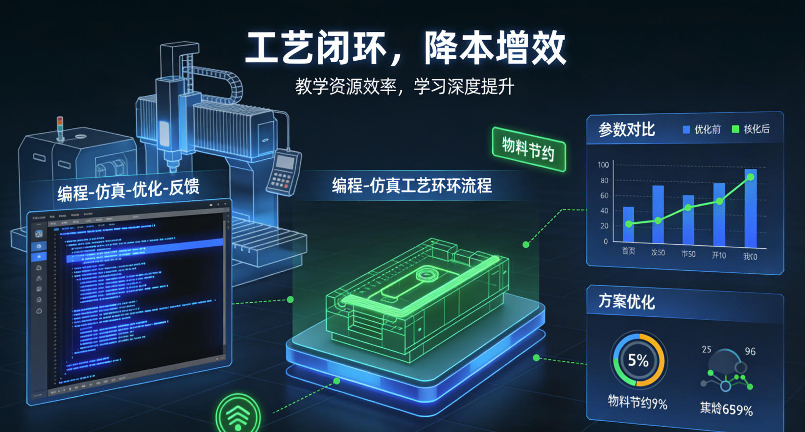 工艺闭环，降本增效