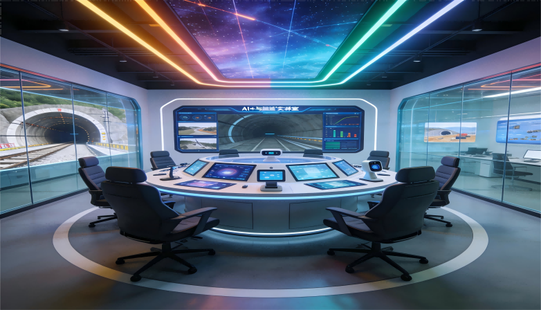 地下与隧道工程技术 “AI + 虚仿” 实训室