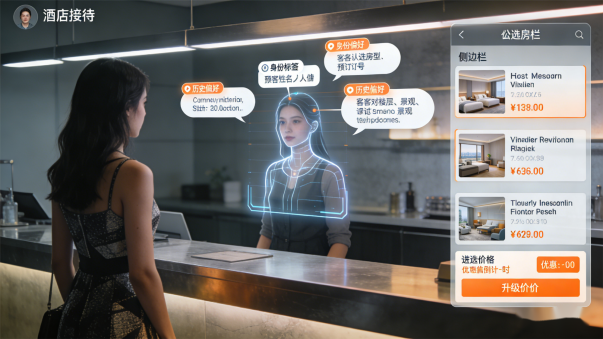 前厅数字化服务虚拟仿真实训系统