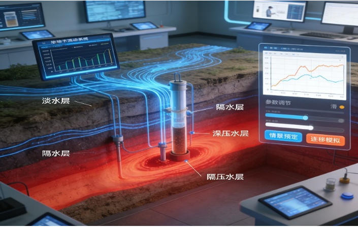 土壤污染状况详细调查技术虚拟仿真实训系统