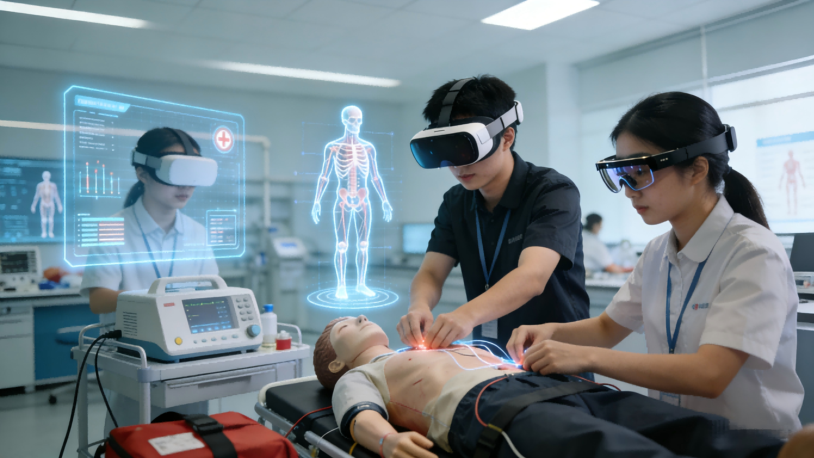 虚实协同 + 场景可塑，适配多元教学需求