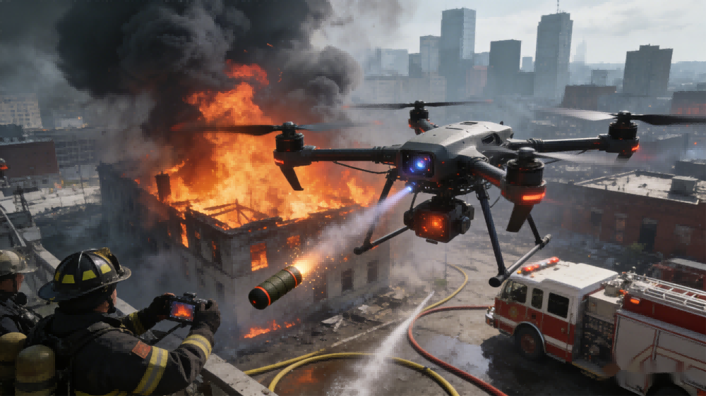 无人机应急救援AI+虚仿创新实训室