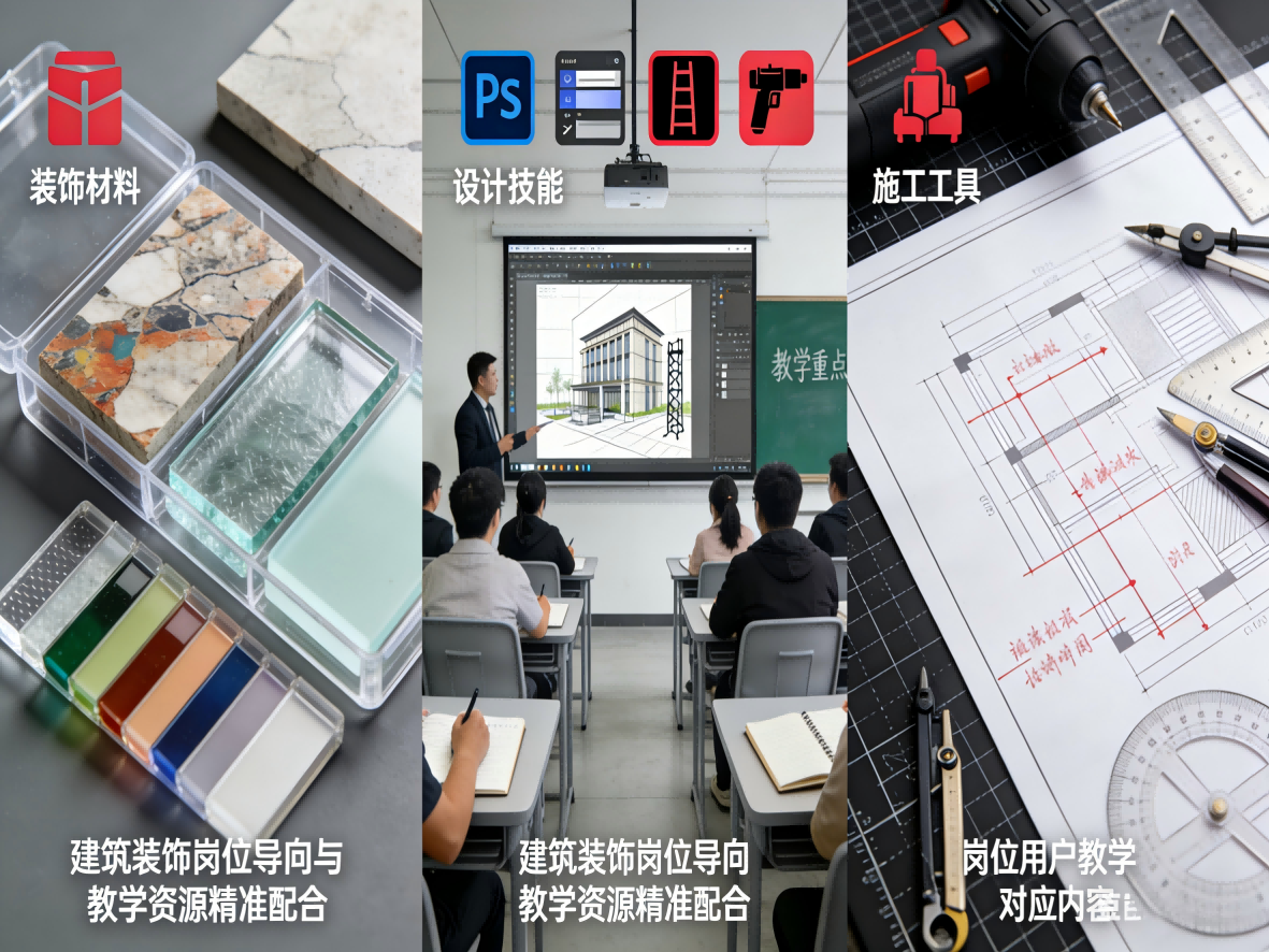 岗位导向与教学资源精准匹配