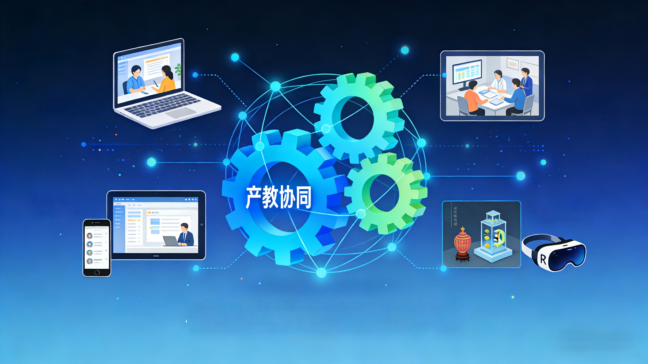 产教协同，构建共享生态