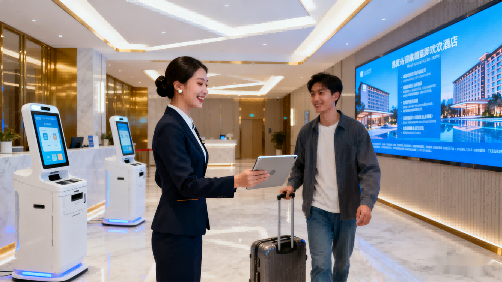 前厅服务与数字化运营智慧实训室