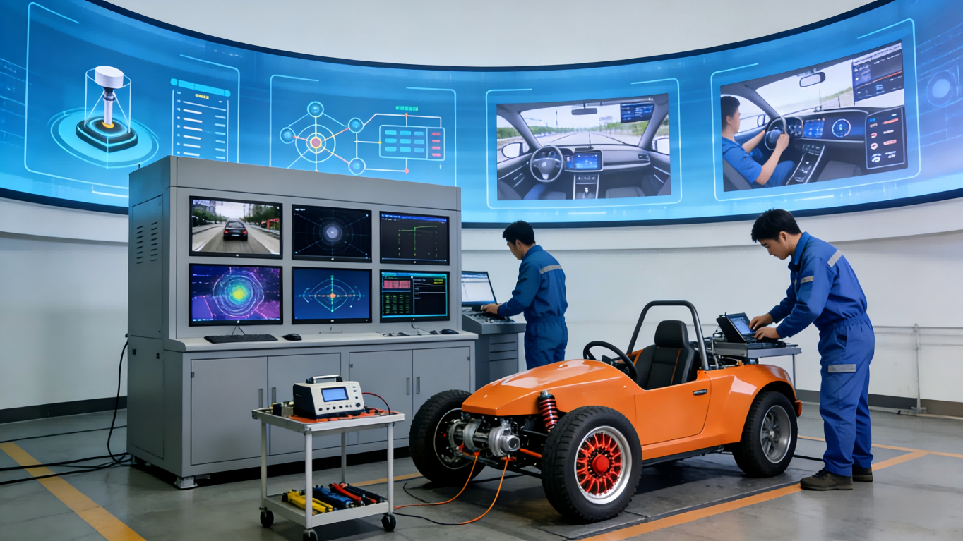 新能源汽车智能网联实训系统