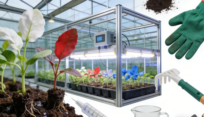 AI+花卉生产技术智慧实训室