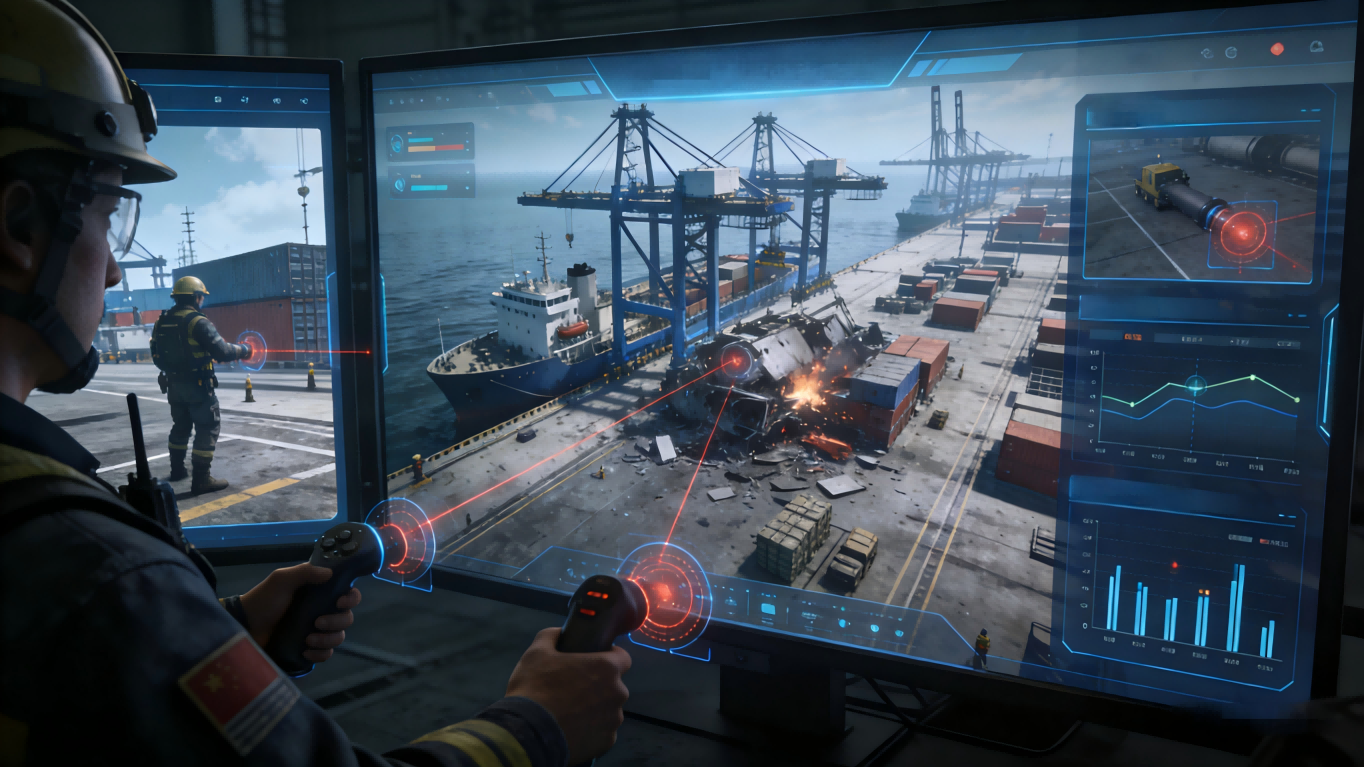 应急救援 3D 交互教学系统