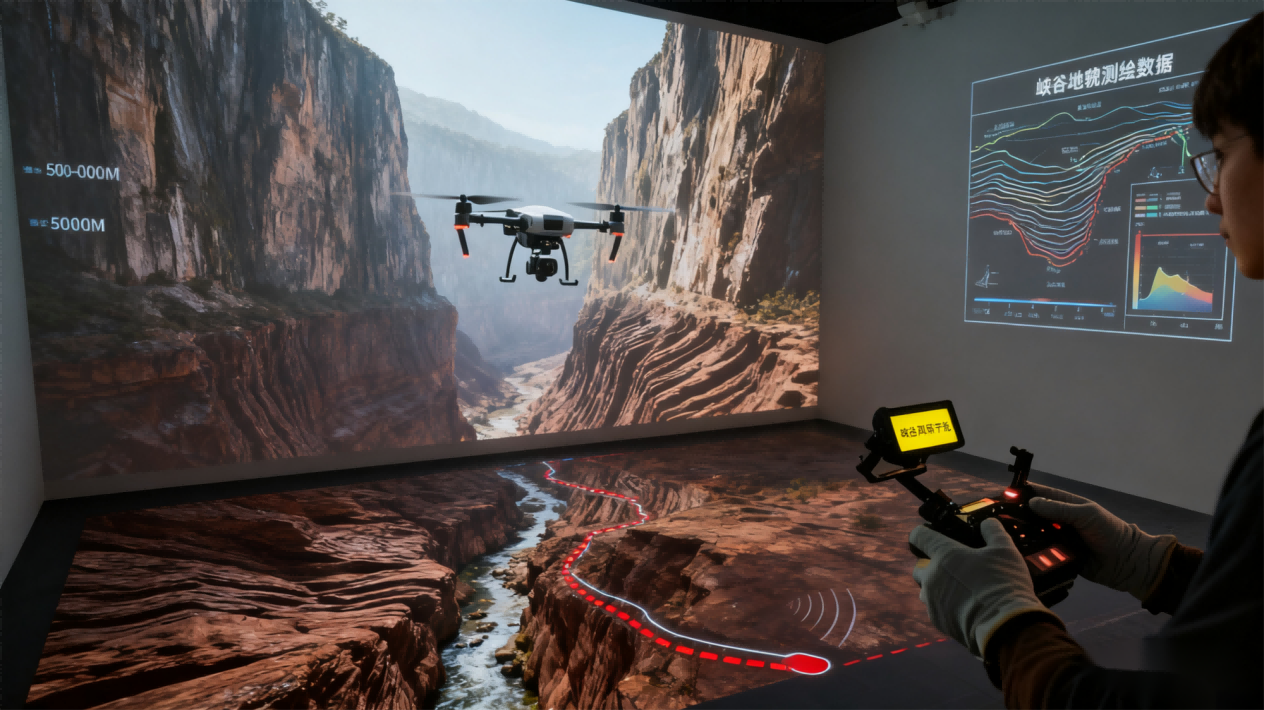 典型测绘场景虚拟仿真实训系统