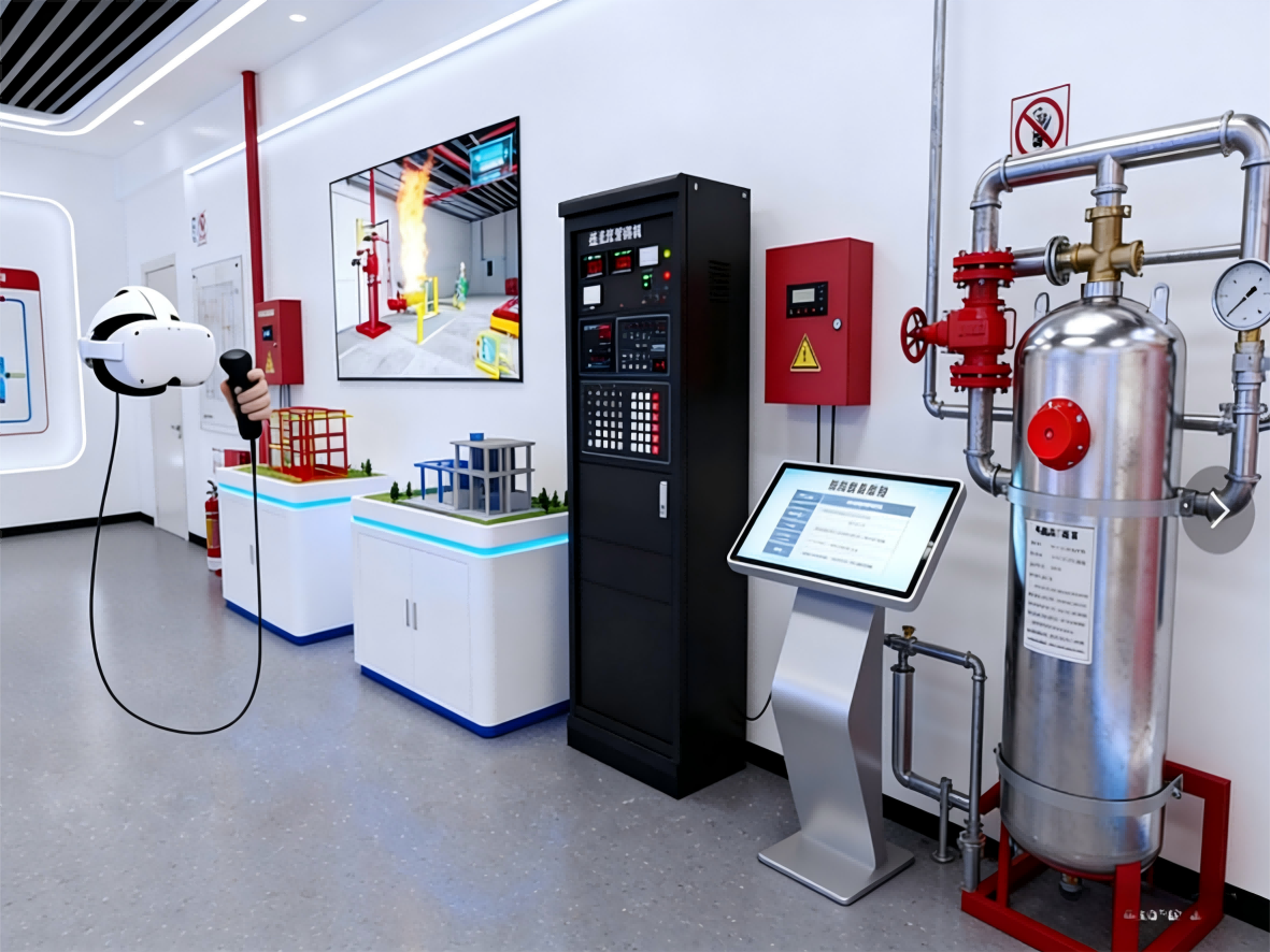 智慧消防安全场景与器材认知体验