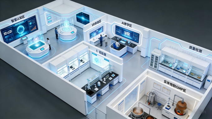 中药炮制技术与GMP标准化虚实融合智慧实训室建设方案