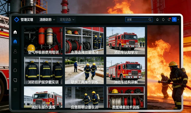 消防救援装备智慧实训管理平台