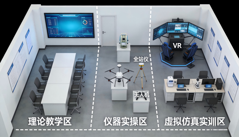 工程测量AI+XR综合实训室